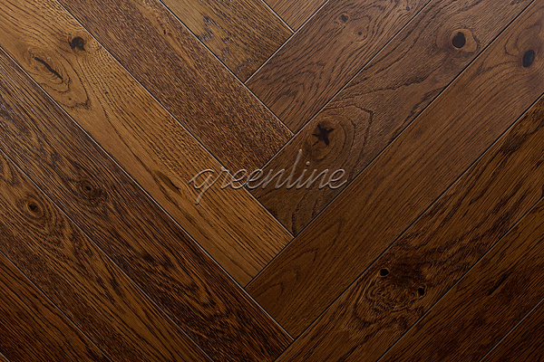 Инженерная доска Greenline Английская ёлка Matte 406 Дуб Виамала 620/125мм