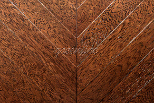 Инженерная доска Greenline Французская ёлка Deluxe 130 Дуб Леон 500/95мм