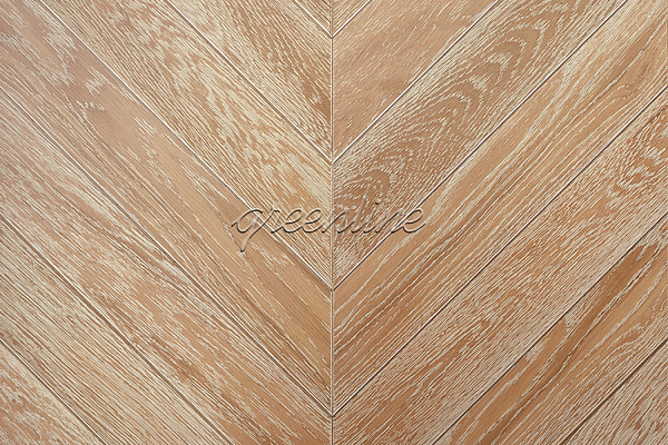 Инженерная доска Greenline Французская ёлка Deluxe 110 Дуб Копченый белый 600/125мм