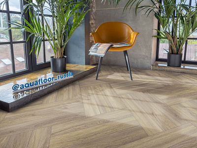 LVT ламинат AquaFloor Parquet Glue AF2503PG