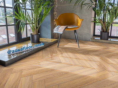 LVT ламинат AquaFloor Parquet Glue AF2515PG