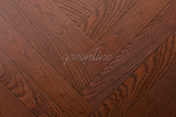 Инженерная доска Greenline Английская ёлка Deluxe 140 Дуб Парма 420/95мм